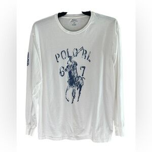 POLO Ralph Lauren Graphic T-Shirt: POLO R L 67